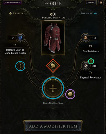 last epoch crafting